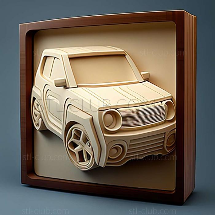 3D модель Honda Element (STL)